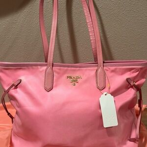 Prada Pink Tote Bag